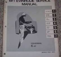 1971 Evinrude 6 HP Models Service Manual