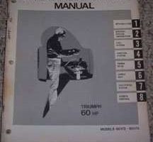 1971 Evinrude 60 HP Models Service Manual