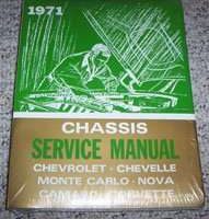 1971 Chevrolet Chevelle Chassis Service Manual