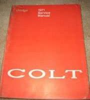 1971 Dodge Colt Service Manual