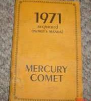 1971 Mercury Comet Owner's Manual