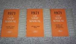 1971 Mercury Marquis Service Manual