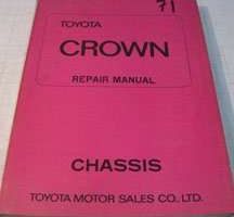 1972 Toyota Crown Chassis Service Repair Manual