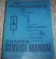 1971 Oldsmobile Cutlass Supreme Service Manual