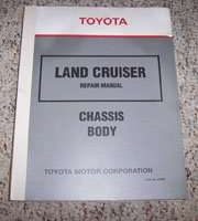 1968 Toyota Land Cruiser FJ55 Chassis & Body Service Manual