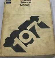 1971 Plymouth Road Runner Chassis Service Manual
