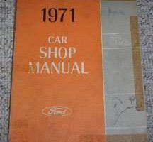 1971 Ford Pinto Service Manual
