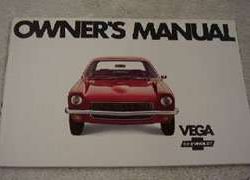 1971 Chevrolet Vega Owner's Manual