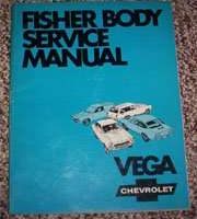 1971 Chevrolet Vega Fisher Body Service Manual