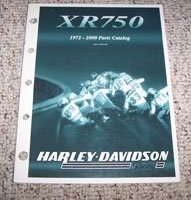 1988 Harley Davidson XR-750 Parts Catalog