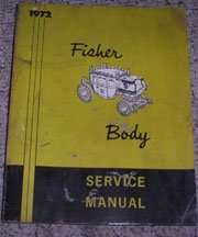 1972 Oldsmobile Ninety Eight Fisher Body Service Manual