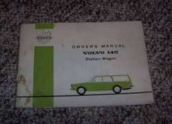 1972 Volvo 145 Station Wagon Owner's Manual