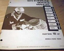 1972 Evinrude 18 HP Models Service Manual