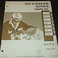 1972 Evinrude 2 HP Models Service Manual