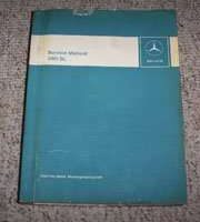 1972 Mercedes Benz 350SL Service Manual