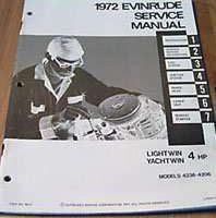 1972 Evinrude 4 HP Models Service Manual