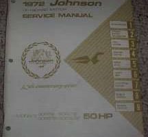 1972 Johnson 50 HP Outboard Motor Service Manual
