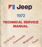 1972 Jeep CJ-5 & CJ-6 Service Manual