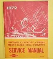 1972 Chevrolet Chevelle Chassis Service Manual