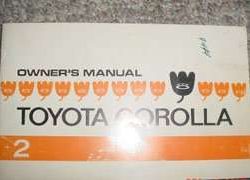 1972 Toyota Corolla Owner's Manual