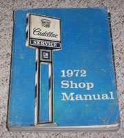1972 Cadillac Eldorado Shop Service Manual