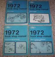 1972 Ford W-Series Truck Service Manual