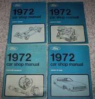 1972 Ford Mustang Shop Service Repair Manual