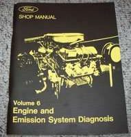 1973 Ford Maverick Engine & Emission System Diagnosis Service Manual