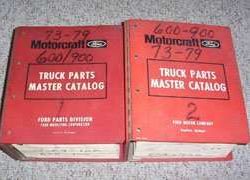 1973 Ford C-Series Truck  Master Parts Catalog Illustrations