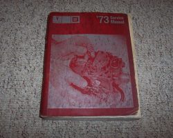 1973 Pontiac Grand Ville Service Manual