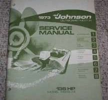 1973 Johnson 135 HP Outboard Motor Service Manual