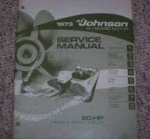 1973 Johnson 20 HP Outboard Motor Service Manual