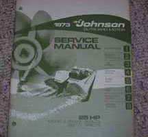 1973 Johnson 25 HP Outboard Motor Service Manual