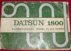 1973 Datsun 610 Owner's Manual