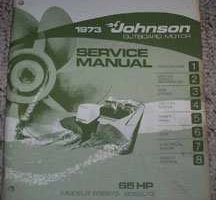 1973 Johnson 65 HP Outboard Motor Service Manual