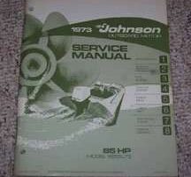 1973 Johnson 85 HP Outboard Motor Service Manual