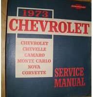 1973 Chevrolet Nova Service Manual