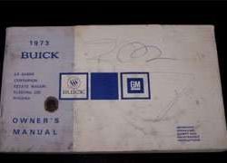 1973 Buick Centurion Owner's Manual