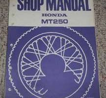 1973 Honda MT250 Motorcycle Service Manual