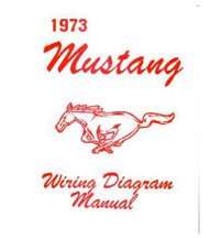 1973 Ford Mustang Wiring Diagram Manual
