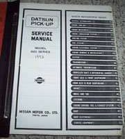 1973 Datsun Pick-Up Service Manual