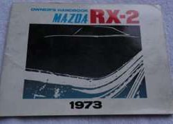 1973 Mazda RX-2 Owner's Manual