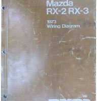 1973 Mazda RX-2 & RX-3 Wiring Diagram Manual