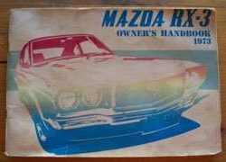 1973 Mazda RX-3 Owner's Manual