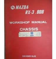 1973 Mazda RX-3 & 808 Chassis Service Manual