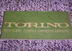 1973 Ford Torino & Ranchero Owner's Manual