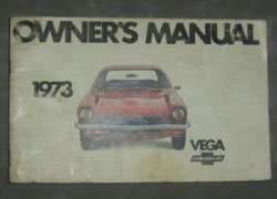 1973 Chevrolet Vega Owner's Manual