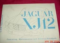1973 Jaguar XJ12 Owner's Manual