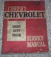1973 Chevrolet Van Service Manual