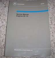 1976 Mercedes Benz 230 Engine M115 Service Manual